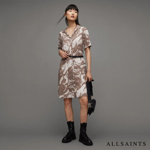 ALLSAINTS CAMILLA 印花洋裝(常規版型)