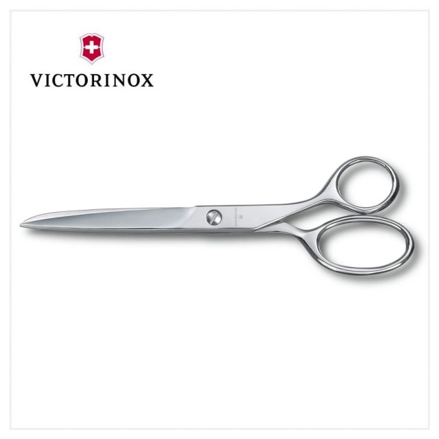 【VICTORINOX 瑞士維氏】瑞典式家用剪刀/18cm(8.1021.18)