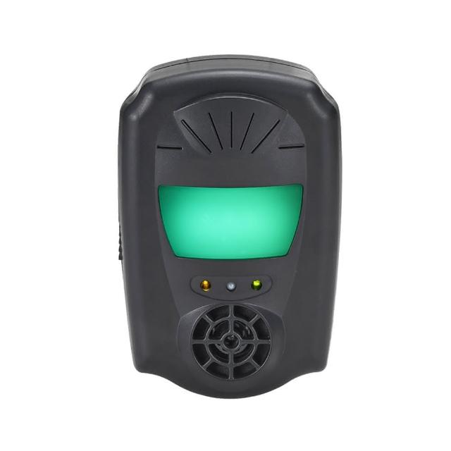 【DigiMax】鼠來跑 雙效型超音波驅鼠器 UP-1B1(適用80坪 高頻超音波、強力磁震波、驅鼠綠光)