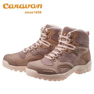 【Caravan】日本製 原廠貨 中性 中筒防水 3E寬楦/登山鞋/郊山鞋/旅行 沙漠岩石紅(C1 02S 262)