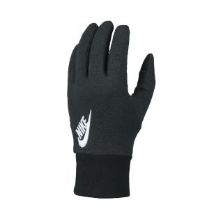 【NIKE 耐吉】手套 Club Fleece 2.0 男款 黑 白 棉質 保暖 可觸控 運動 跑步 束口 運動手套(N1007163-091)