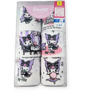 【SANRIO 三麗鷗】三麗鷗女童三角內褲6入組 