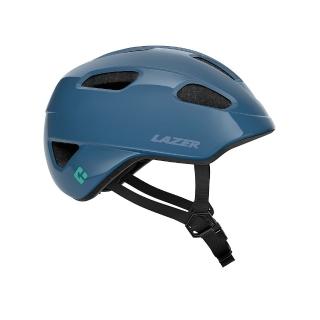 【LAZER】NUTZ KinetiCore 兒童用 自行車安全帽 深海藍