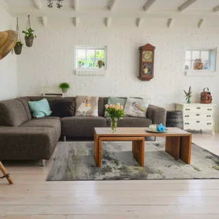 【SDL Home 山德力】斑駁風地毯 160x230cm 玳西(復古斑駁 低調 閃色)