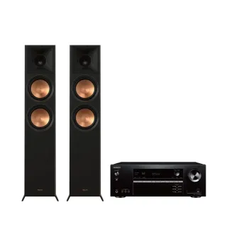 【Klipsch】RP-5000F II落地喇叭+Onkyo TX-NR6050擴大機 兩聲道組合