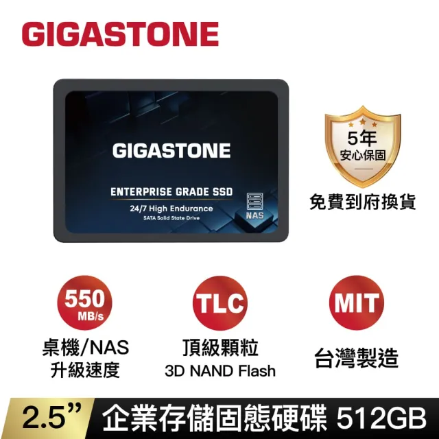 GIGASTONE SSD 2TB NAS SSD (2パック) TLC 3D