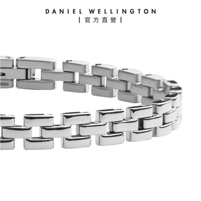 【Daniel Wellington】Link Inspired  啟發系列三環連接手鍊 星光銀/玫瑰金(多色選擇)