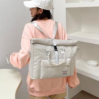 【KT DADA】三用包包 14吋電腦包 水桶後揹包 防潑水包包 禮物 手提包 後揹包 斜揹包 文青包包 防水包