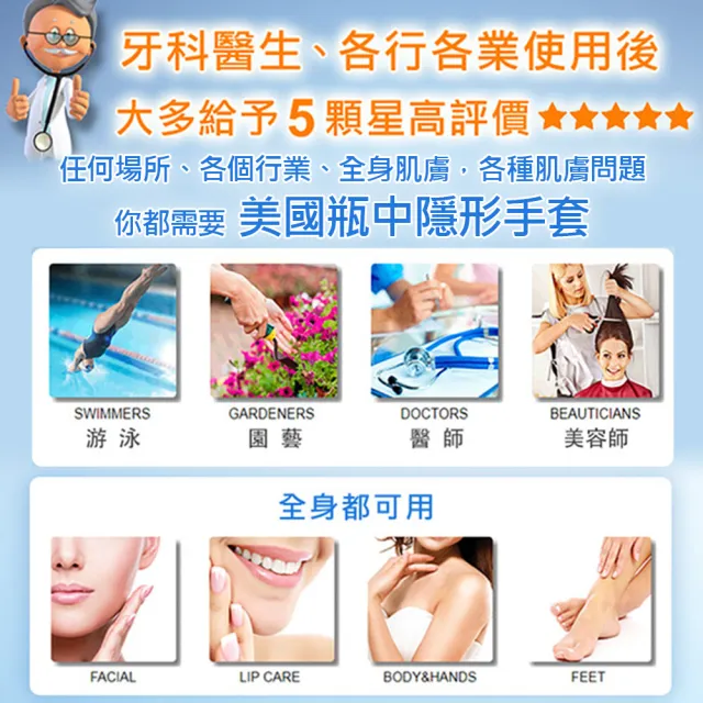 【Gloves In A Bottle】美國瓶中隱形手套重量版團購237mlx50入(深度保濕、修護粗糙乾裂)