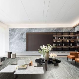 【SDL Home 山德力】現代風大地毯 300x400cm 特碧(線條感 漸層 大尺寸)