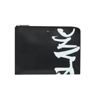 【MONTBLANC 萬寶龍】匠心書法手拿包(124136)