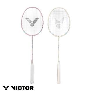 【VICTOR 勝利體育】THRUSTER K 7 PRO 穿線拍(TK-7 PRO I/A 亮粉色/米白色)