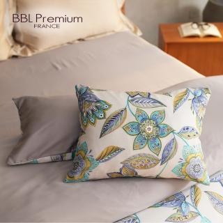 【BBL Premium】100%天絲印花午安枕(曼菲斯莊園-孔雀花)