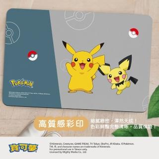【POKEMON 寶可夢】臺灣製 軟式珪藻土吸水地墊(60cmx40x0.3cm)