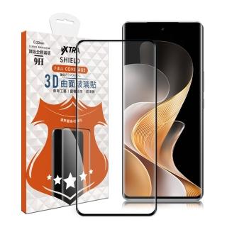 【VXTRA】vivo V40/V40 Pro 5G 全膠貼合 3D滿版疏水疏油9H鋼化頂級玻璃膜-黑
