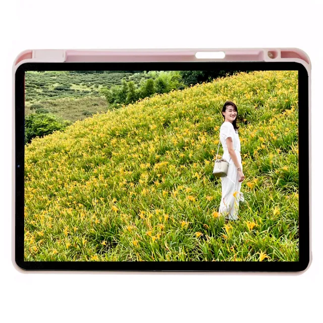 Powerway For 2024 iPad Pro 11吋-M4-專用圓雅型藍牙鍵盤-皮套-保護殼(送同色無線滑鼠)