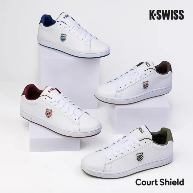 【K-SWISS】時尚運動鞋 Court Shield-男女-多款任選(快倉限定)