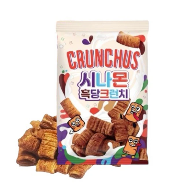 韓國Crunchus 肉桂黑糖風味餅乾 80g