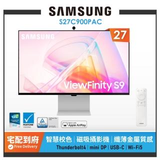 【SAMSUNG 三星】27吋 ViewFinity S9 5K智慧顯示器(LS27C900PACXZW)