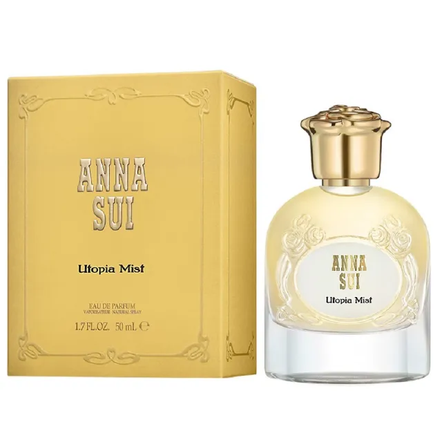 【ANNA SUI 安娜蘇】Anna Sui Utopia Mist 奇境夢遊淡香精 50ml 迷霧烏托邦(專櫃公司貨)