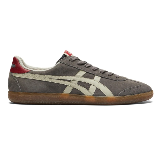 Onitsuka Tiger 鬼塚虎 官方旗艦店 鐵灰底白虎爪紋 TOKUTEN(1183C430-020)