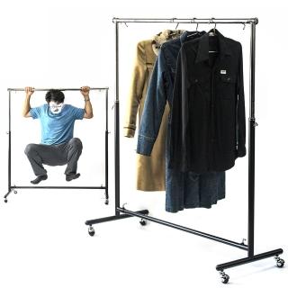 【Aaronation 愛倫國度】2入裝 百貨服飾專用加重型 單桿式 掛衣架 衣架 曬衣架 衣櫥(5N-A301HX2)