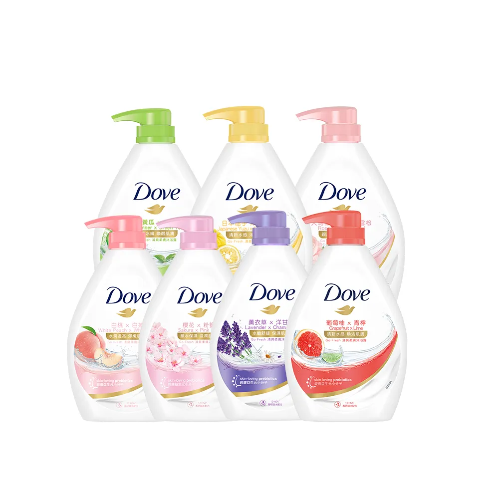 【Dove 多芬】go fresh系列沐浴乳900ml(多款任選)