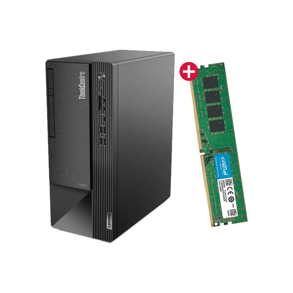 【Lenovo】+16G記憶體組★i3四核商用電腦(Neo 50t/i3-13100/16G/512G SSD/W11P)