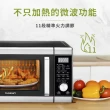 【Cuisinart 美膳雅】25.5L旗艦級三合一多功能微波氣炸烤箱/微波爐/烤箱(AMW-90TW)