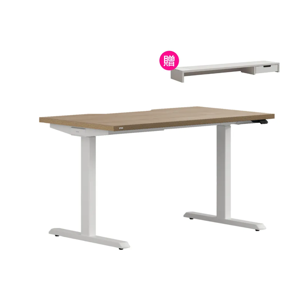 【DESKER】MOTION DESK 韓國設計監製 1200型 升降式電動桌 120x70cm(電動升降桌/辦公桌/環保板材/專人組裝)