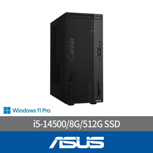 【ASUS 華碩】i5十四核商用電腦(D700MER/i5-14500/8G/512G SSD/W11P)