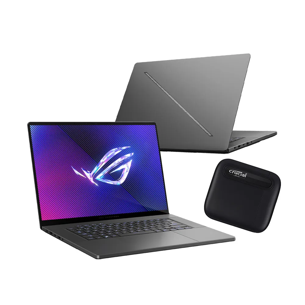 【ASUS】1TB外接SSD組★16吋Ultra 9 RTX4080電競筆電(ROG Zephyrus GU605MZ/Ultra 9-185H/32G/2TB SSD/W11)