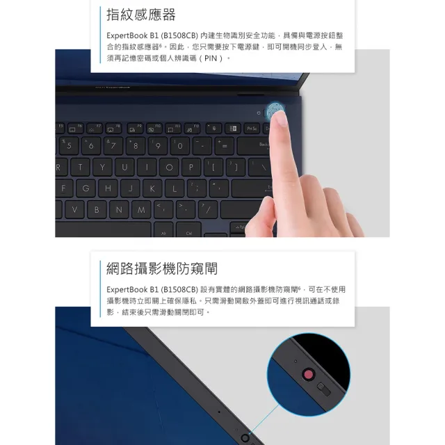 【ASUS】+27型螢幕組★15.6吋i7商用筆電(B1508CBA/i7-1255U/8G/512G/W11P)