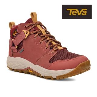 【TEVA】女登山鞋 Gore-tex防水 黃金大底 高筒登山鞋 Grandview GTX 原廠(番茄紅-TV1106832MND)