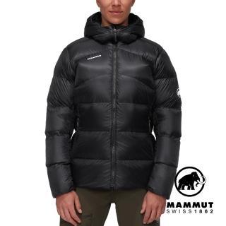 【Mammut 長毛象官方直營】Taiss Pro IN Hooded Jkt AF 專業防風防潑水羽絨外套 黑色 女款 #1013-03320