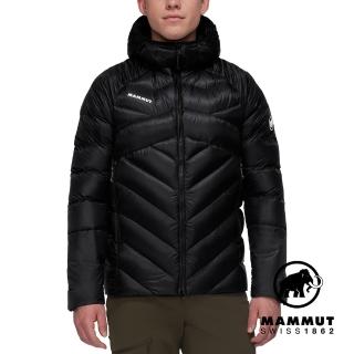 【Mammut 長毛象官方直營】Taiss IN Hooded Jacket Men 輕量防風防潑水羽絨外套 黑色 男款 #1013-03280