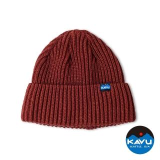【KAVU】Trawler 針織反摺毛帽 窯燒磚 #1177