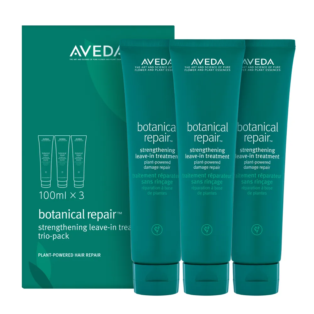 【AVEDA】花植結構重鍵精華三件組100mlx3(免沖洗護髮)