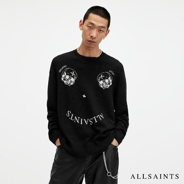 【ALLSAINTS】SMILE 羊毛針織上衣(舒適版型)