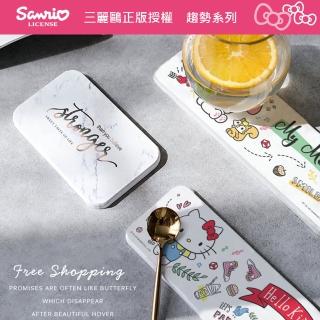 【SONA森那家居】三麗鷗 HelloKitty - - 硬式珪藻土洗漱墊 臺灣製 珪藻土 洗漱墊 杯墊(24x8x0.9 cm)