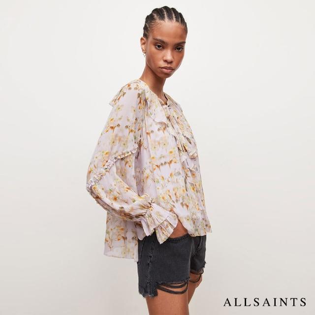 【ALLSAINTS】AVA MOMO 印花上衣 WH009W(舒適版型)