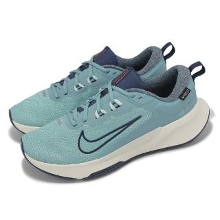 【NIKE 耐吉】防水野跑鞋 Juniper Trail 2 GTX 藍 男鞋 機能 戶外 越野 運動鞋(HM9734-402)