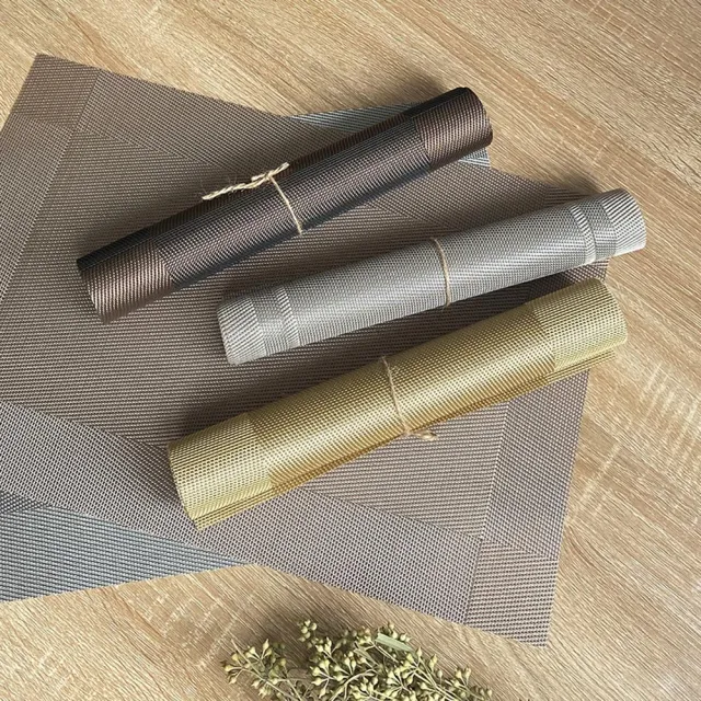 【zozo】買三送三 歐式餐桌墊45*30cm(防水耐磨隔熱餐墊/易洗速乾/餐墊/隔熱墊)