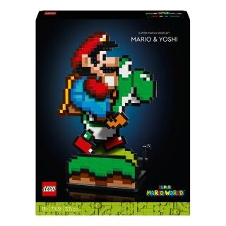 【LEGO 樂高】71438 Mario超級瑪利歐系列 瑪利歐和耀西(展示 擺設 模型)