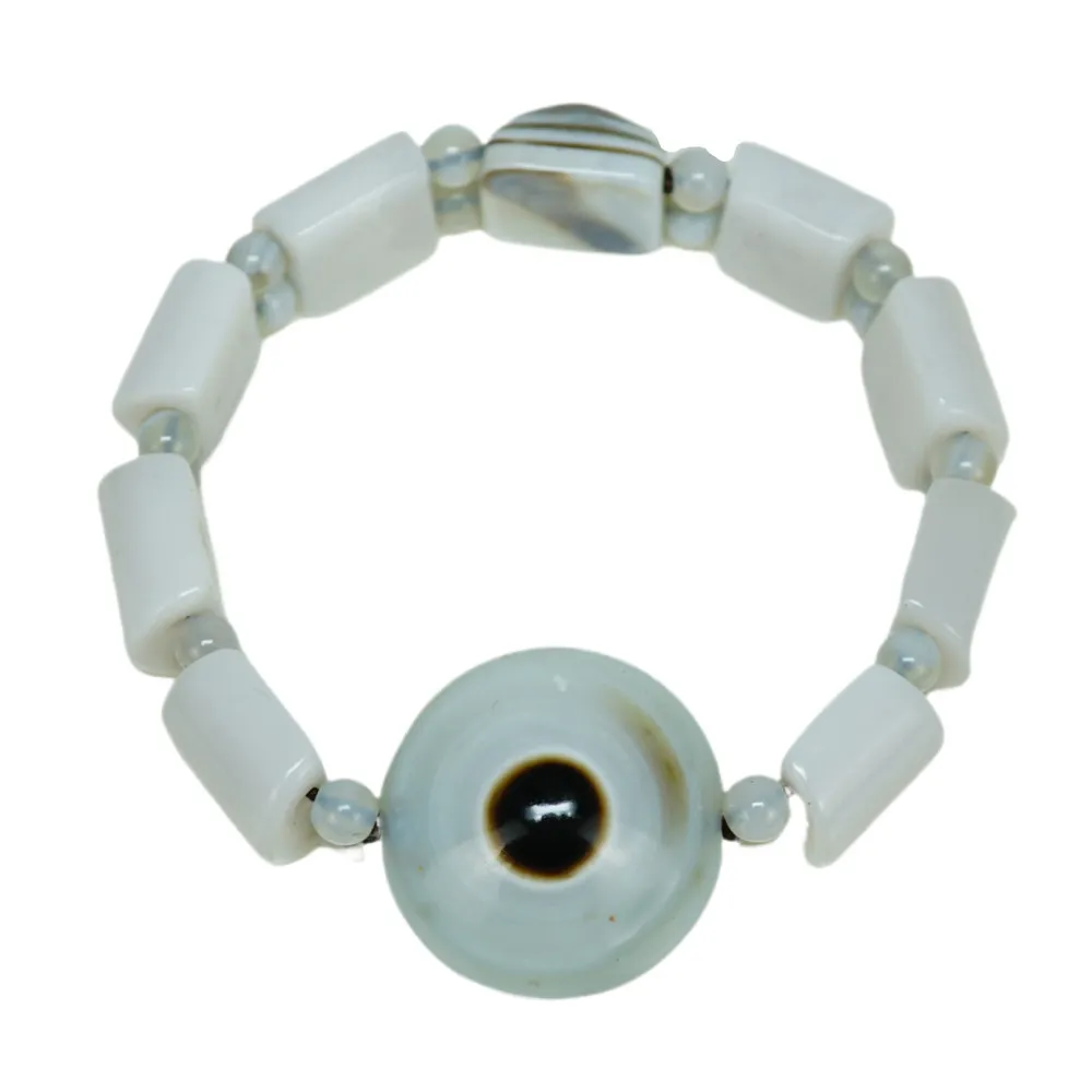 藏珠家】精品佛眼+白玉髓板珠天眼天珠手鍊- momo購物網- 好評推薦-2025