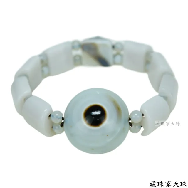 藏珠家】精品佛眼+白玉髓板珠天眼天珠手鍊- momo購物網- 好評推薦-2026