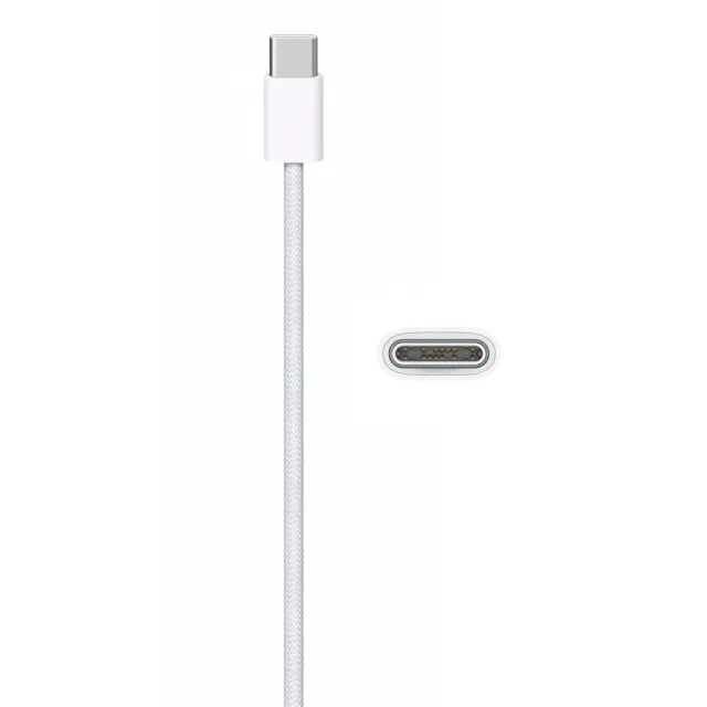 【Apple】原廠 USB-C to USB-C 編織傳輸充電線 1公尺