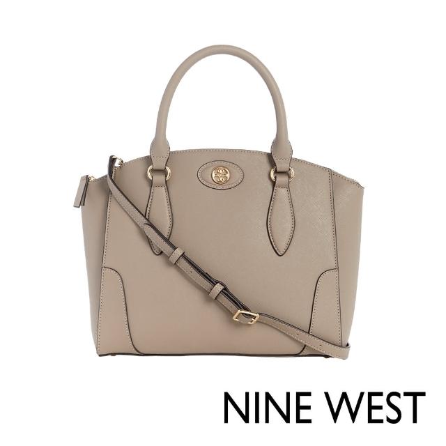 【NINE WEST】INNES純色扇形托特包-焦糖奶(139306)