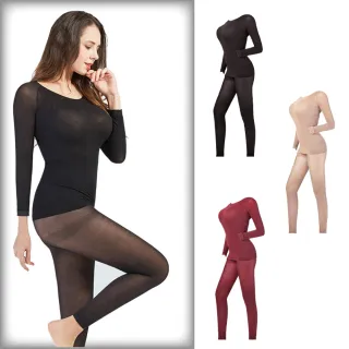 【FUN HOUSE】女士圓領恆溫內衣 女保暖內衣 女發熱衣 女發熱內衣 冬天內衣 內搭保暖衣 發熱衣