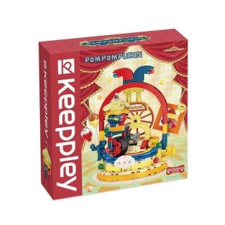 【ToysRUs 玩具反斗城】Qman Keeppley 三麗鷗 馬戲團系列 布丁狗(兒童 玩具 積木 模型)